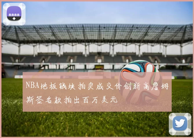 NBA地板钱块拍卖成交价创新高詹姆斯签名款拍出百万美元